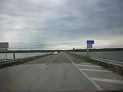 Pymatuning Reservoir on the Ohio border