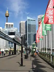 Pyrmont Bridge (with monorail)