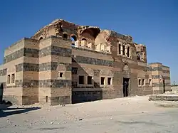 Remains of the Byzantine palace at Qasr Ibn Wardan