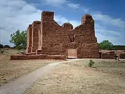 Mission ruins at Quarai