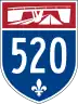 Quebec Autoroute 520.svg