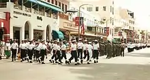 Queen's Birthday Parade, in the City of Hamilton, Bermuda, in 2000