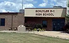 Schuyler County R-1 High School, located in Queen City.