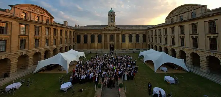 Quad, The Queens' College Oxford