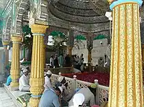 Qutbuddin Bakhtiar Kaki's dargah in Mehrauli, Delhi.