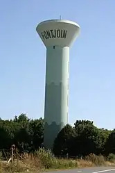 The water tower in Verrières