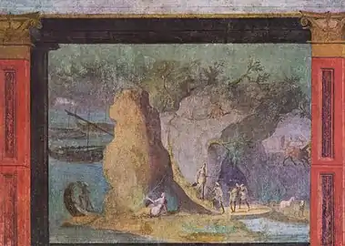 Scene from The Odyssey, Villa di via Graziosa on the Esquiline Hill, Rome