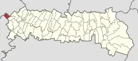 Location in Ialomița County