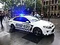 The GT "R-Spec" patrol car of the NSW Police