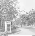 Entrance of RAF Sembawang, c. 1941.