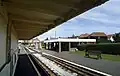 Dymchurch railway station looking towards the ticket office