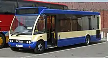 Image 204RH Transport Services Optare Solo 880 in April 2007 (from Low-floor bus)