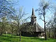 Wooden church in Sâmboieni