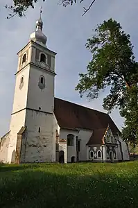 Catholic church in Cozmeni