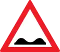 Uneven road