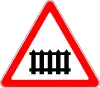 Railroad crossing ahead