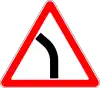 Dangerous curve to the left