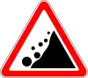 Landslide area