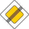 End of the priority road