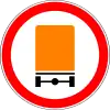 3.32 The movement of vehicles with dangerous goods is prohibited