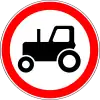 No entry for farm vehicles