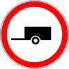 No vehicles with trailer