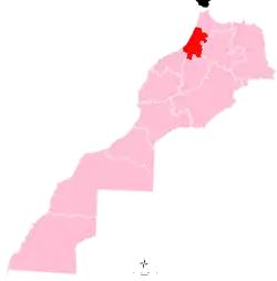 Location in Morocco