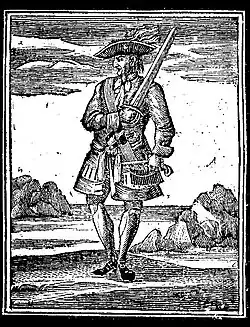 Calico Jack Rackham 1725 edition