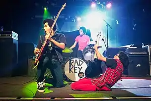 Radkey performing in Berlin, 2019