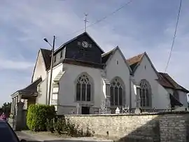 The church in Radonvilliers