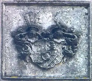 Armorial bearings von Duhrn (1746)