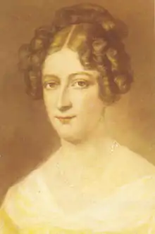 Portrait of Rahel Varnhagen in 1800