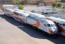 Image 21The New Mexico Rail Runner Express is a commuter operation that runs along the Central Rio Grande Valley. (from New Mexico)