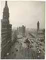 Railway Square looking north 1945