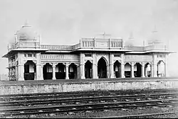 Guna railway station, c. 1890