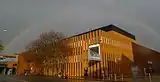 A rainbow over the Kilburn Building in 2014, picture by Toby Howard