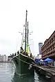 Rainbow Warrior in at Keelung, Taiwan in 2011