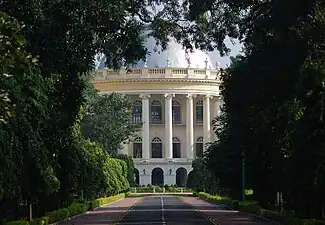 Raj Bhavan (backview), Kolkata