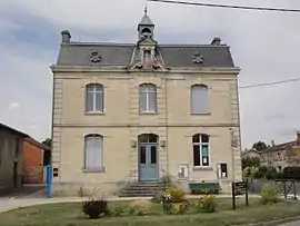 The town hall in Rancourt-sur-Ornain