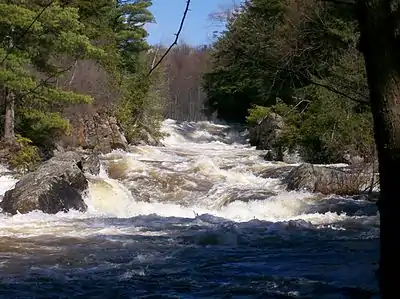 The Raquette River in Colton, New York