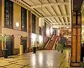 The lobby of the Rathaus Schöneberg, used as the lobby of Police Headquarters