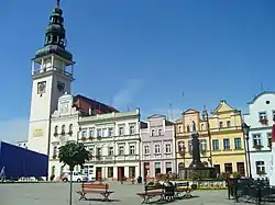 Market Square (Rynek) in Bytom Odrzański