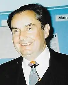 Ray Reardon, smiling