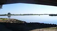 Confluence of the Hunter and Williams rivers at Raymond Terrace.