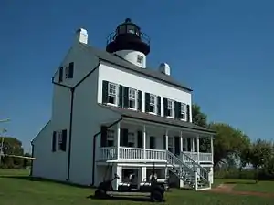 Rebuilt Blackistone Lighthouse, September 2009