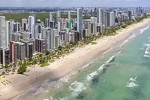 Boa Viagem beach in Recife