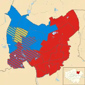 2014 results map