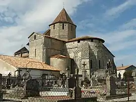 The church in Reignac