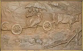 Relief Friedrich Rico Moroder 1917