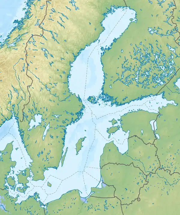 Curonian Spit is located in Baltic Sea